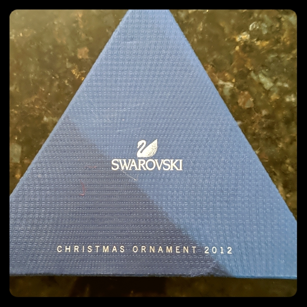New 2012 Swarovski Ornament